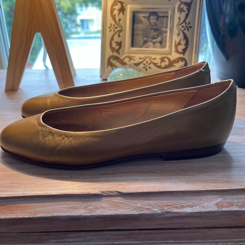 La Scarpa Gold Fine leather ballerinas - Picture 7 of 7